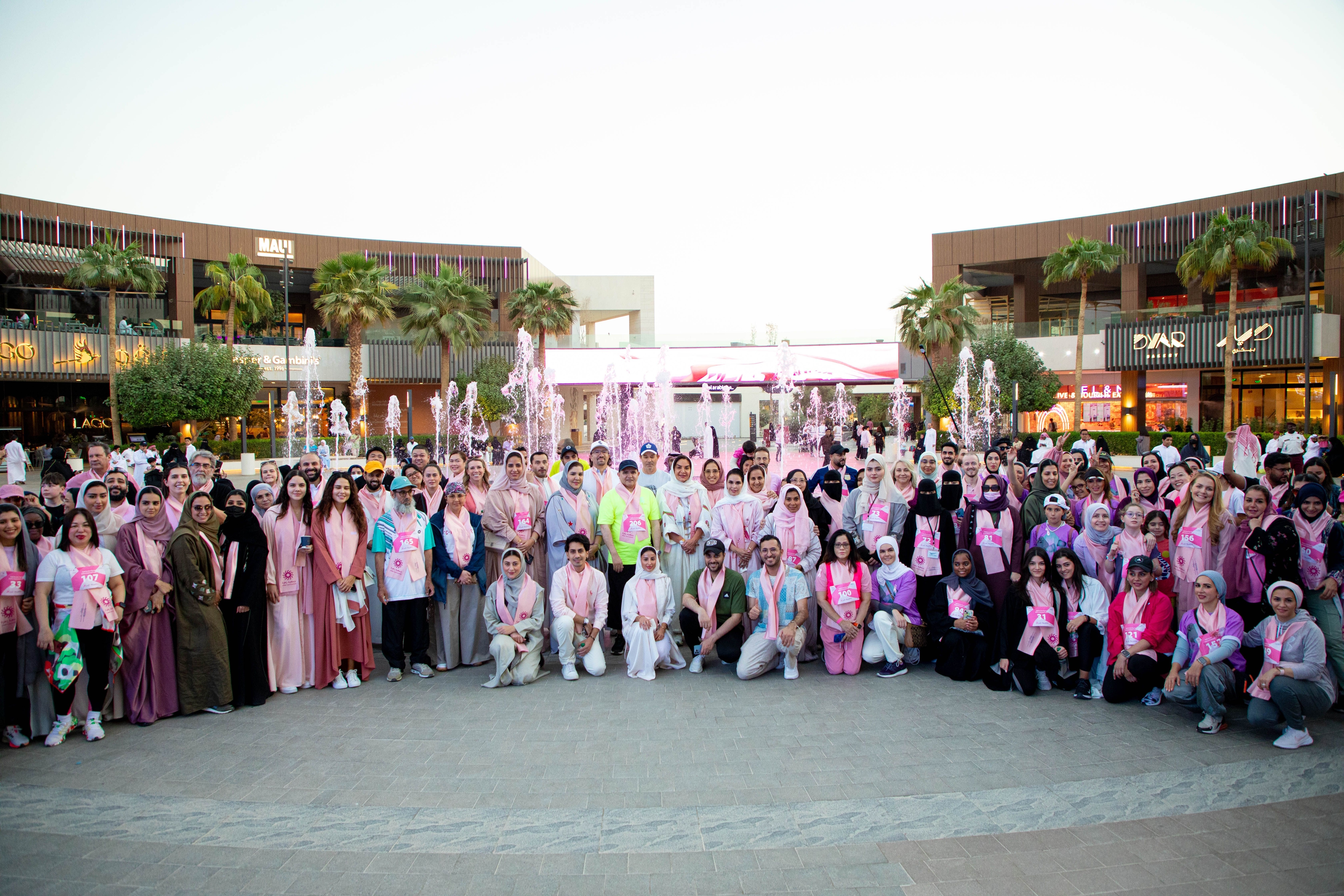 ROSHN Group YUHYEEK ambassadors participating in a Social Responsibility Program